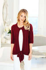Stylecraft Linen Drape DK Pattern 9509 - Sweater & Cardigan - NOW €1.00