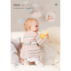 Rico Baby Dream DK - A Luxury Touch Pattern 517 - Coat & Beret