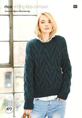 Rico Essentials Alpaca Blend Chunky Pattern 473 - Sweater & Cardigan