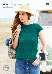 Rico Essentials Cotton DK Pattern 573 - Tops