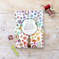 100 Micro Crochet Motifs Book by Steffi Glaves