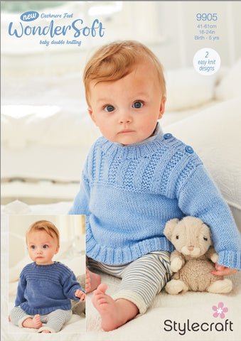 Stylecraft Wondersoft DK Pattern 9905 - Sweaters