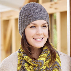 Sirdar Country Classic DK Pattern 10089 - Hat & Scarf