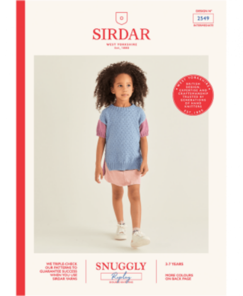 Sirdar Snuggly Replay DK Pattern 2549 - Tunic
