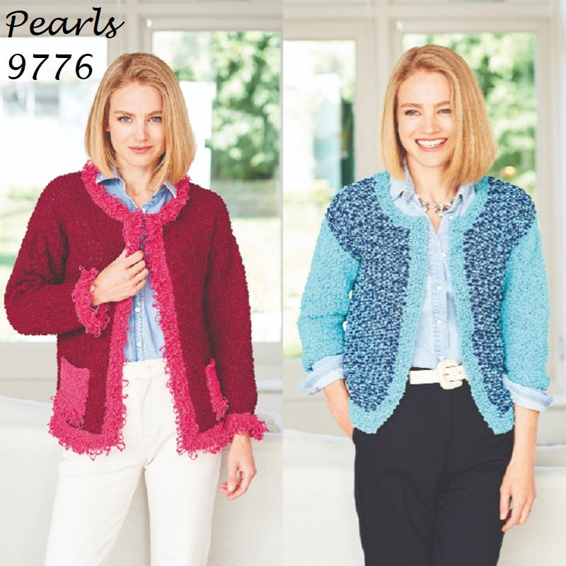 Stylecraft Pearls DK Pattern 9776 - Jackets - NOW €1.00