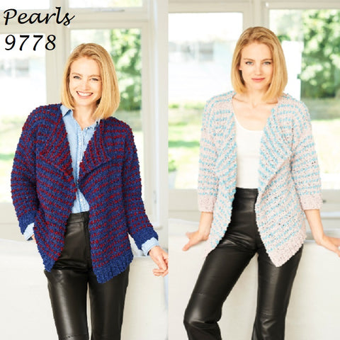 Stylecraft Pearls DK Pattern 9778 - Jackets - NOW €1.00