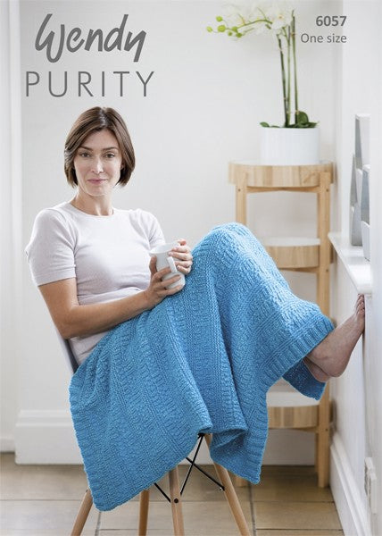 Wendy Purity Pattern 6057 - Knee Blanket - NOW €1.00