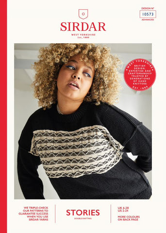 Sirdar Stories DK Pattern 10573 - Sweater