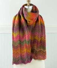 Sirdar Jewelspun Aran Pattern 10027 - SCARF & HAT