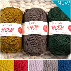 Sirdar Country Classic 4 Ply Pattern 10244 - CROCHET BOAT NECK TUNIC