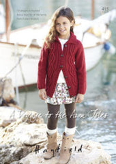 Hayfield - A Voyage to the Aran Isles - Pattern Book 415