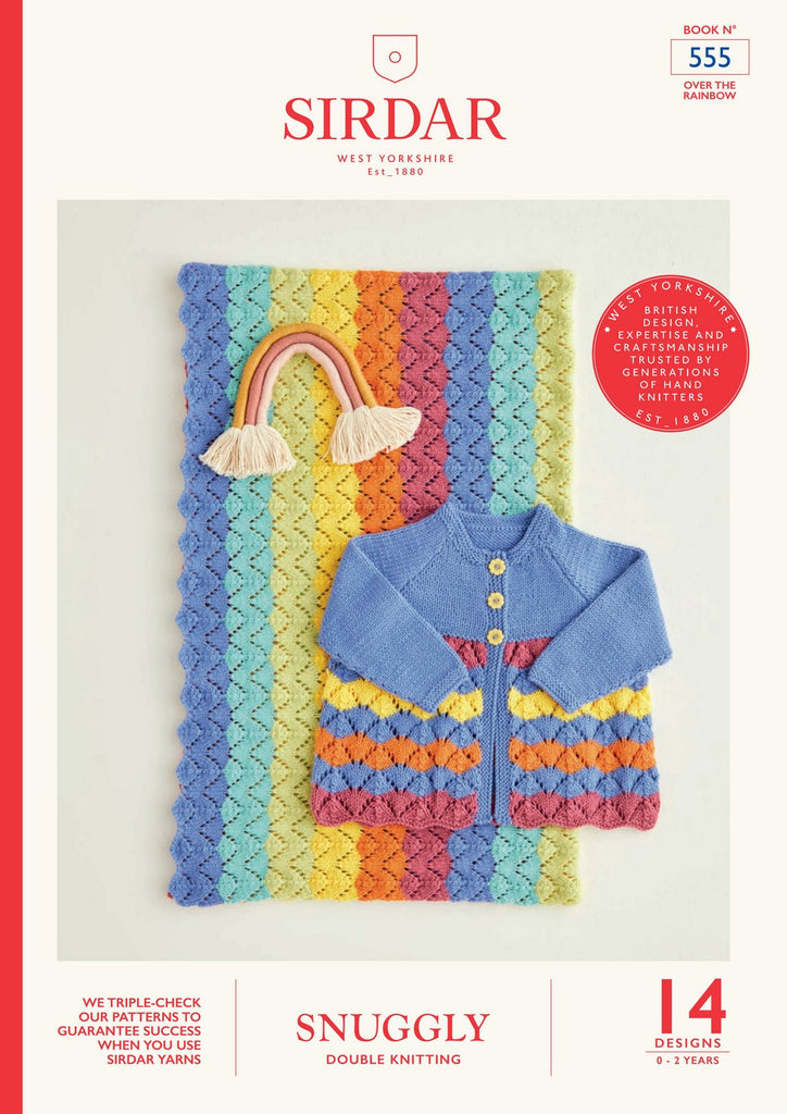 Sirdar Snuggly DK Book 555  - Over The Rainbow