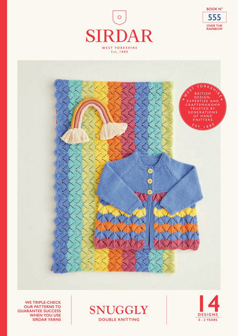 Sirdar Snuggly DK Book 555  - Over The Rainbow