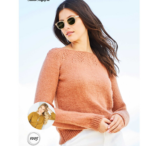 Rico Creative Fluffily DK Pattern 1005 - Cardigan & Jumper