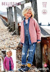 Stylecraft Bellissima DK Pattern 9704 - Cardigans