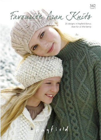 Hayfield Book 342 - Favourite Aran Knits