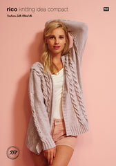 Rico Fashion Silk Blend DK Pattern 557 - Cardigan
