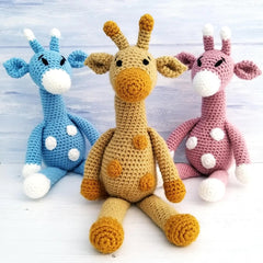 Wee Woolly Wonderfuls Wee Giraffes - Albert, Aimee & Alice