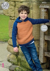 King Cole Majestic DK Pattern 4922 - Hoodie & Sweater