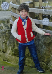 King Cole Majestic DK Pattern 4924 - Jacket & Hoodie