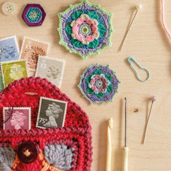 100 Micro Crochet Motifs Book by Steffi Glaves