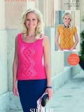 Sirdar Cotton DK Pattern 7734 - Top and Vest Top