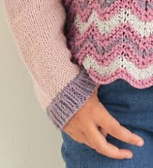 Sirdar Snuggly Replay DK Pattern 2538 - Beautiful Colourful Sweater