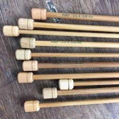 Pony/Prym Bamboo Knitting Needles 33cm