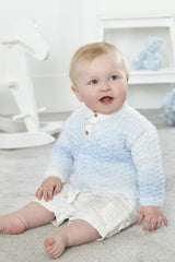 King Cole Baby Pure DK Pattern 5774 - Collared & V Neck Cardigans
