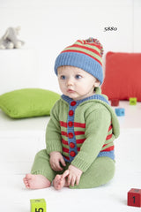 King Cole Cotton Socks 4 ply Pattern - 5880 Baby set