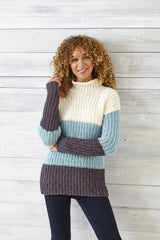 King Cole Wildwood Chunky Pattern 5894 - Sweater & Cardigan