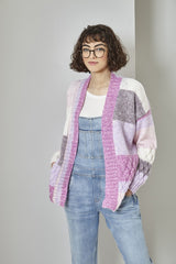 King Cole Harvest DK Pattern 5900 - Cardigan, Sweater & Scarf