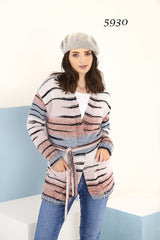 King Cole Safari Chunky Pattern 5930 - Cardigans