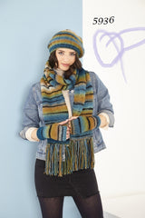 King Cole Safari Chunky Pattern 5936 - Accessories