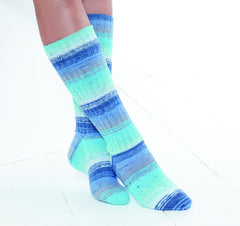 King Cole Summer 4 Ply Pattern 5662 - Socks & Triangular Wrap