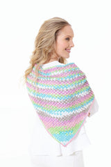 King Cole Summer 4 Ply Crochet Pattern 5663 - Scarf, Hat & Triangular Wrap