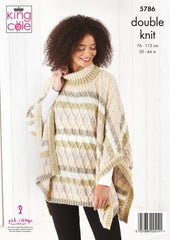 King Cole Harvest DK Pattern 5786 - Tabbards