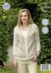 King Cole Embrace DK Pattern 4959 - Sweater & Cardigan - NOW €1.00