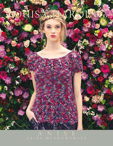 Louisa Harding Anise pattern L5-03 - Knitted Meadowsweet Top - WAS €4.50 - NOW €2.50