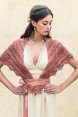 Louisa Harding Noema Pattern L104 Farfalla - Lace Triangle Shawl - WAS €4.50 - NOW €2.50