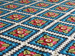 Stylecraft Mexican Diamonds - Stylecraft Life - Crochet Blanket Pattern by Janie Crow