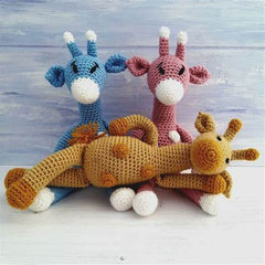 Wee Woolly Wonderfuls Wee Giraffes - Albert, Aimee & Alice