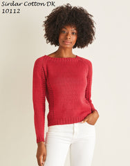 Sirdar Cotton DK Pattern 10112 - Sweater