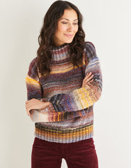 Sirdar Jewelspun Aran Pattern 10139 - Sweater