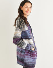 Sirdar Jewelspun Aran Pattern 10138 - Jacket