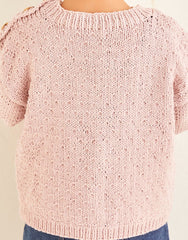 Sirdar Snuggly Replay DK Pattern 2570 - Strawberry Cardigan & Sweater