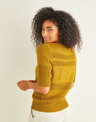 Sirdar Country Classic 4 Ply Pattern 10239 - LACE PANELLED TOP
