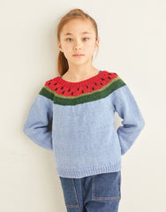Sirdar Snuggly Replay DK Pattern 2567 - Sweater
