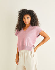 Sirdar Country Classic 4 Ply Pattern 10241 - V-NECK STEPPED HEM TOP