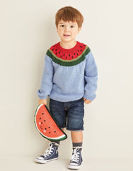 Sirdar Snuggly Replay DK Pattern 2567 - Sweater